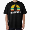 Into The Wild - Retro Vintage Sunset Rabbit by Peishan02