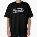 Lean startup: A diet of coffee and ambition. by TrendStamps