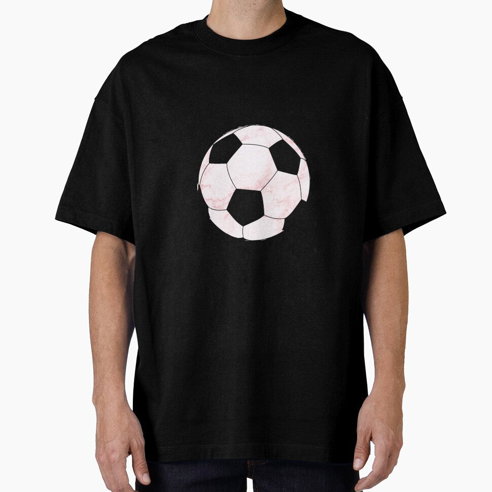 Pink Marble soccer ball by alanarose98 Unisex , , , Long Sleeve Tee