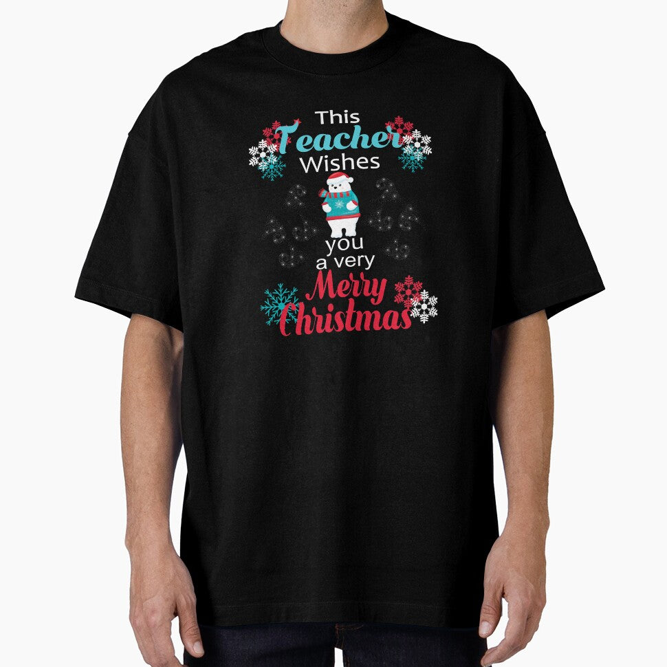 Christmas Teacher Gift This Teacher Wishes You A Very Merry Christmas by Sapphire Star