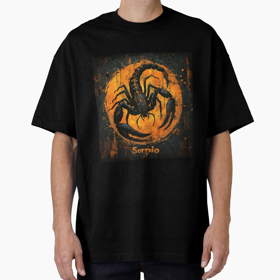 Grunge Style Scorpio Zodiac Sign by AiHead