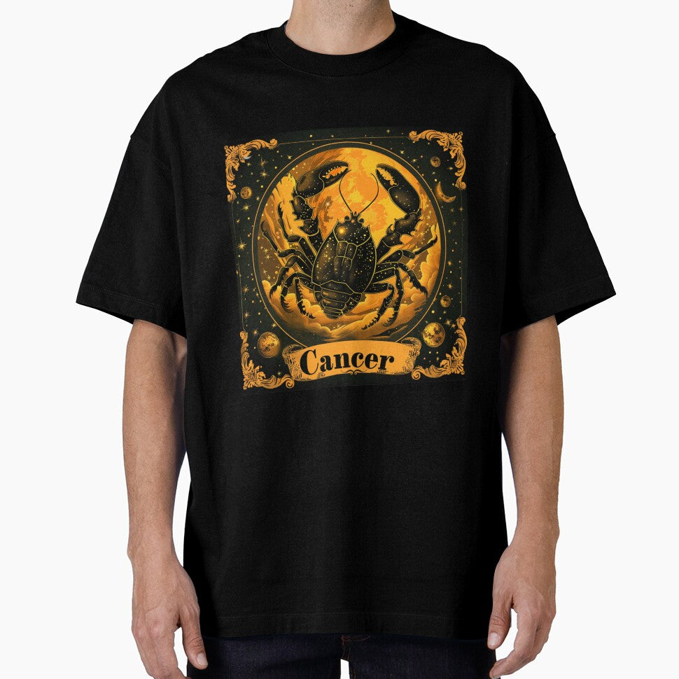 Vintage Style Cancer Zodiac Sign by AiHead