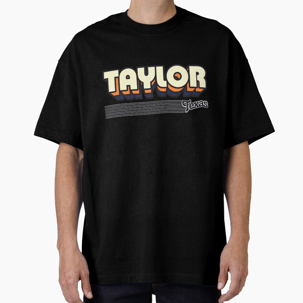 Taylor, Texas | Retro Stripes by retroready