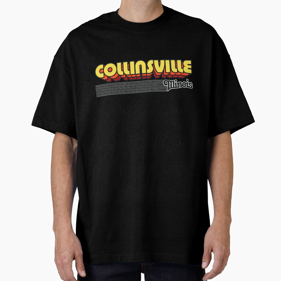 Collinsville, Illinois | Retro Stripes by retroready