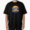 Retro Mountain Sunset Life Elevated Emblem by Dresut