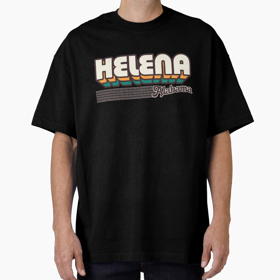 Helena, Alabama | Retro Stripes by retroready