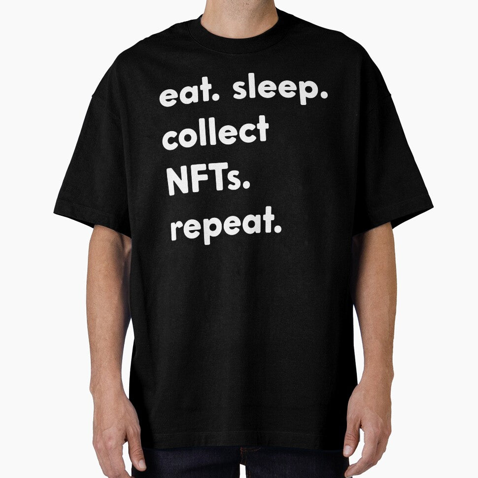 Crypto Memes To Do Eat Sleep Collect NFTs Repeat by monica1059