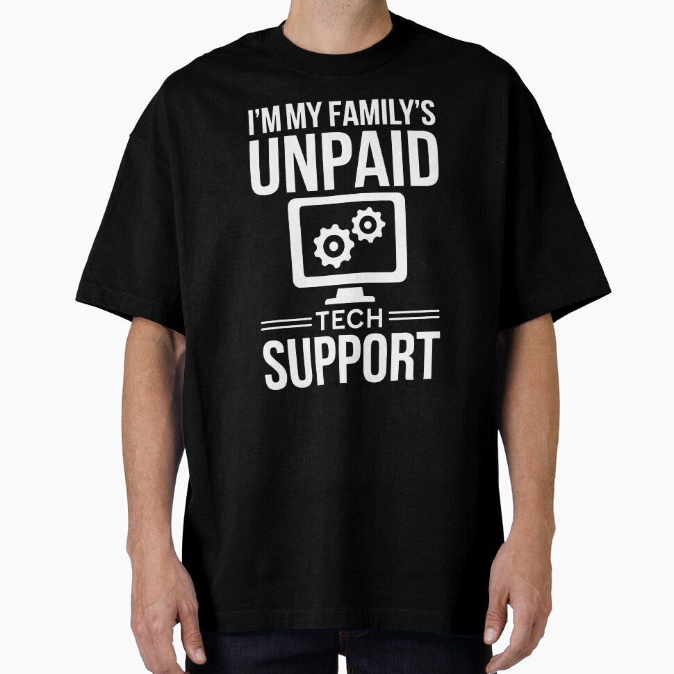 I'm My Family's Unpaid Tech Support Shirt Computer Engineer by herbwaters