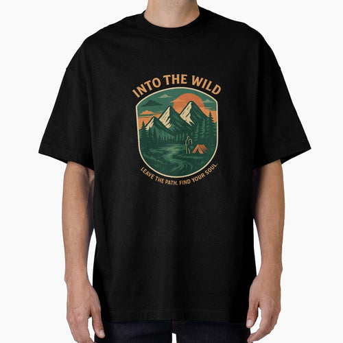 "Into the Wild" T-Shirt  – Outdoor Adventure Series by teeheaven88