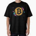Bitcoin Pop Art - Vibrant Crypto Coin Design by cabana.space