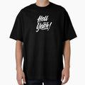 Hell Yeah! Bold white typography design by Pearl67