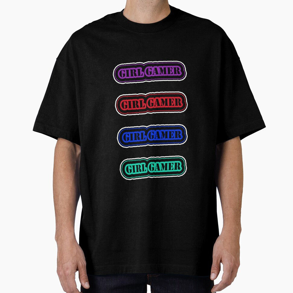 Girl Gamer Words Colorful Girl Gamer Text 2 of 4 by Beachy