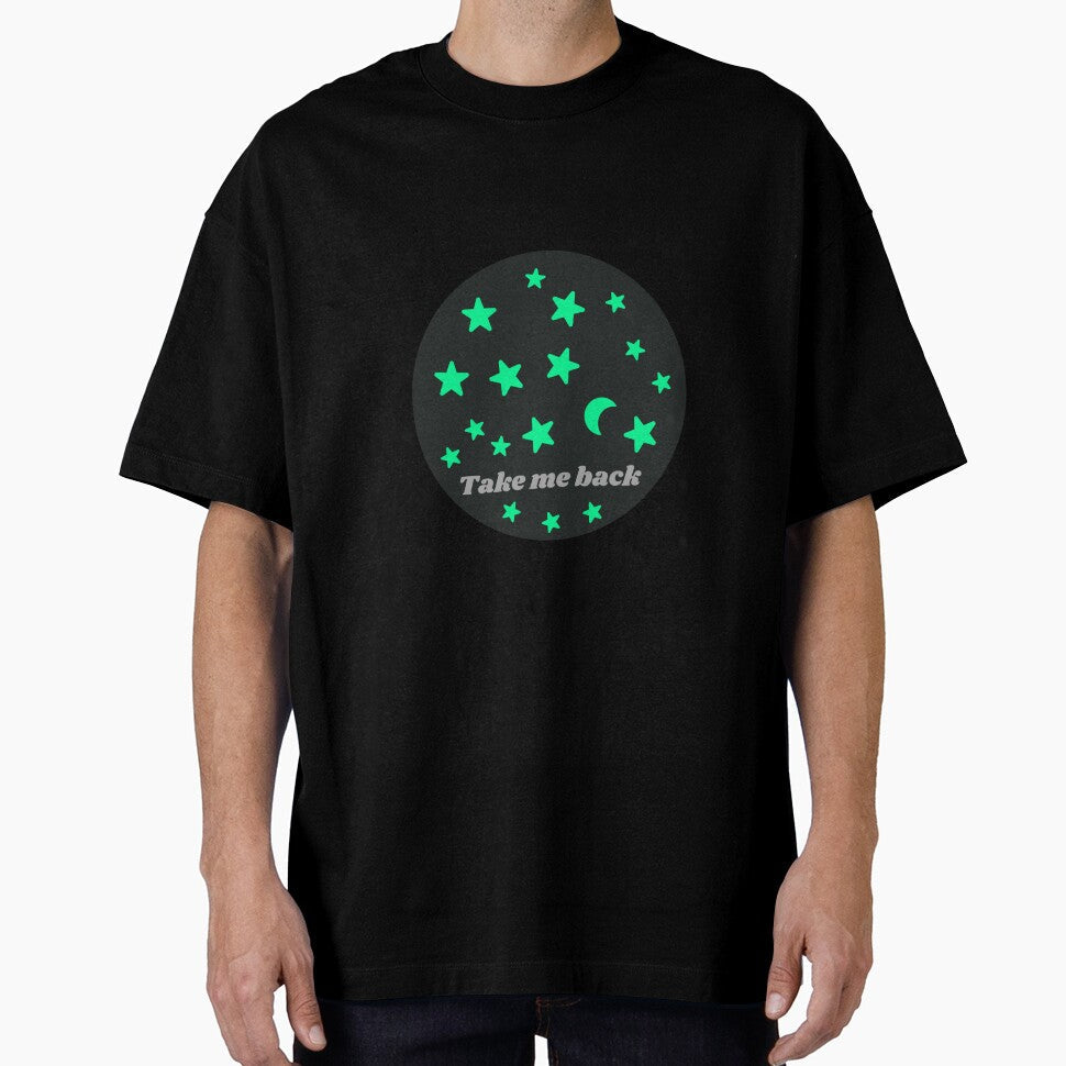 90's Nostalgia Glow In The Dark Ceiling Stars Funny by ChloeLovesColor Unisex , , , Long Sleeve Tee