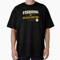 Fishing Because Adulting Is Hard – Funny Fishing Humor Design by SVALANART
