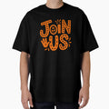 "Join Us" Groovy Hand Lettering by Khadigadesings