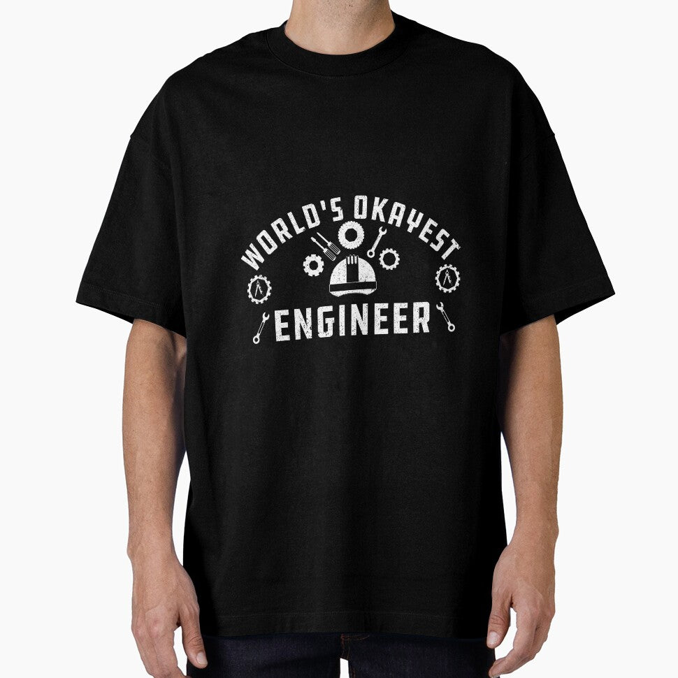 World's Okayest Engineer Funny Gift For Engineers by alipapi