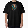 Boho Buddha Head Line Art – Spiritual Zen Yoga Meditation Design by Ganeshirt