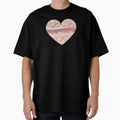 Pink Heart with Flowers and Bunnies by TabbysShop