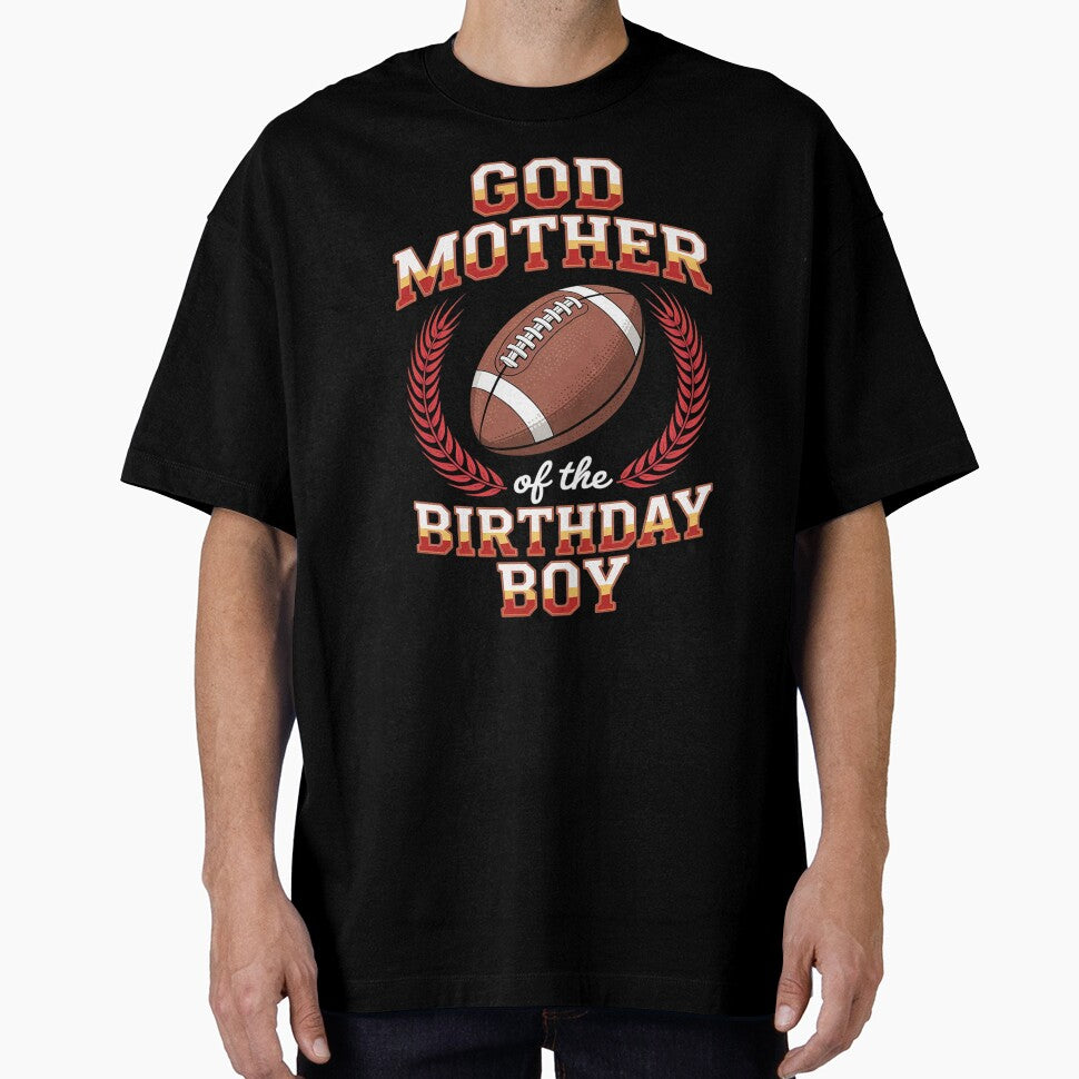 Godmother Of The Birthday Boy Football Matching Family Party by VerseFarm