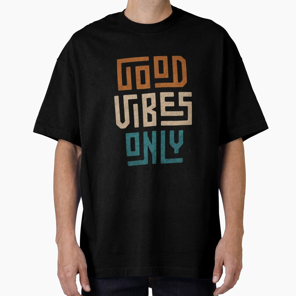 Good Vibes Only – Colorful 3D Typography Design by RajDeals