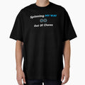 Spinning My Way Out of Chores - Dad Cycling by GreyTee