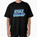 STAY SHARP Retro 70s Typography Vintage Motivational Quote by INNER WINNER YOU