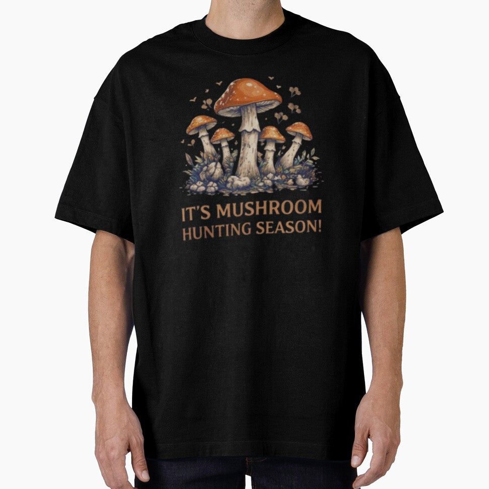 Hunting Mushrooms Season design – Cottagecore Aesthetic Design by FunForgeStudio