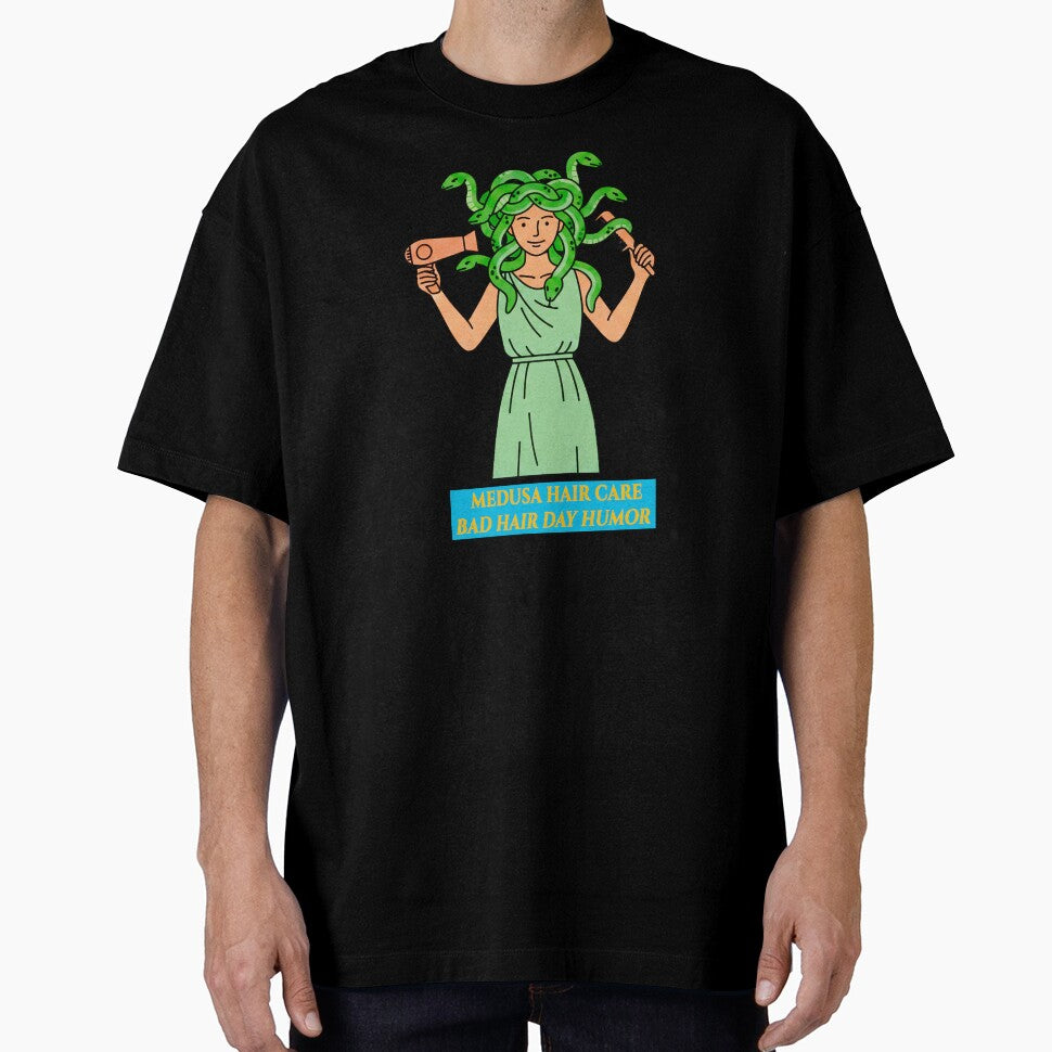 Medusa Hair Care - Bad Hair Day Humor by codex antique