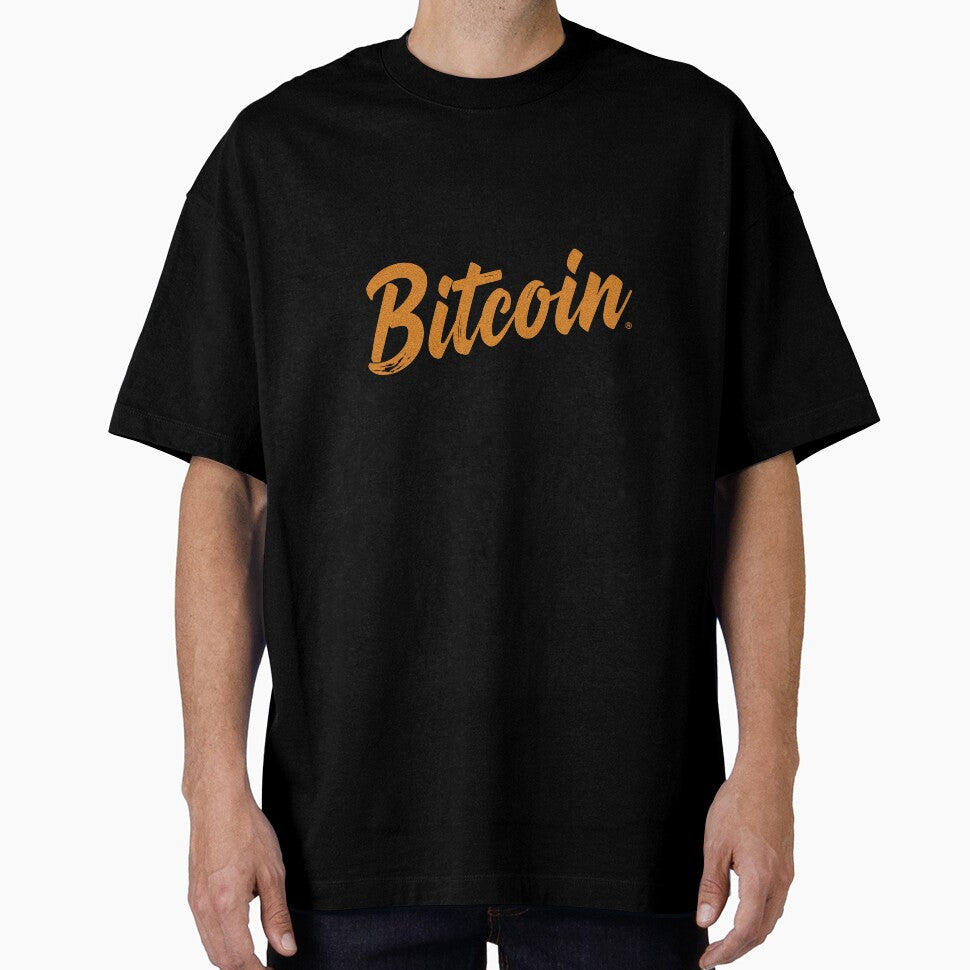 Bitcoin Vintage Typography by JNBR-std