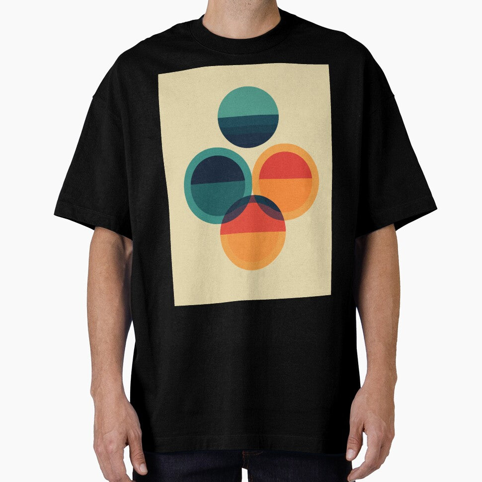 Retro photographic 70s palette circles by Sara-Design2