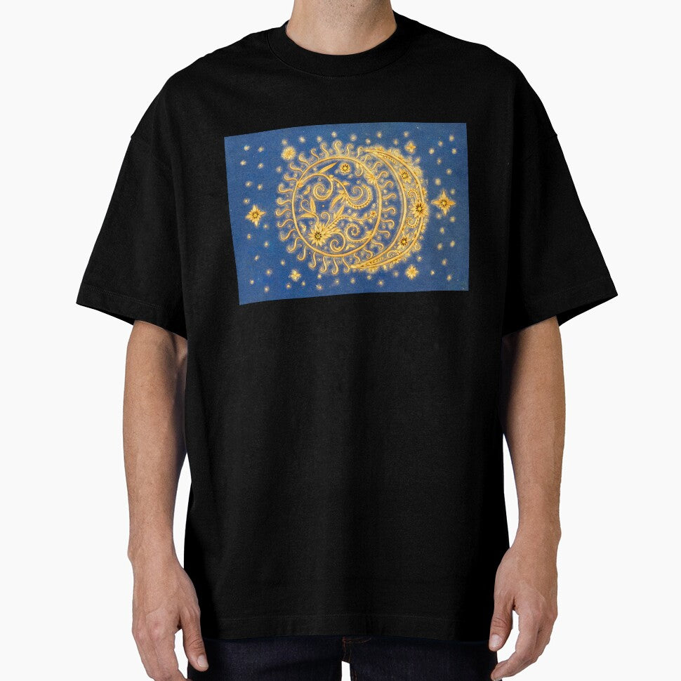 Celestial Bodies - Sun and Moon by DeidreDreams