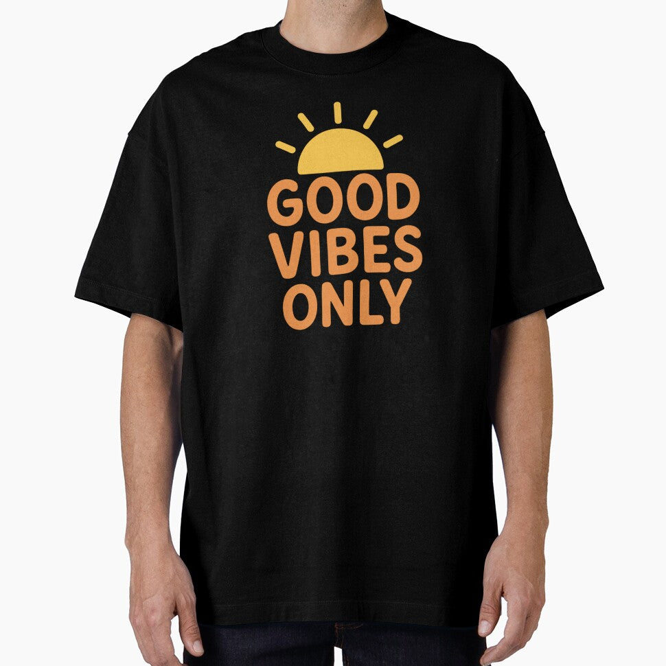 Good Vibes Only – Positive Vibes Aesthetic Typography for a Happy Life by Joyloom