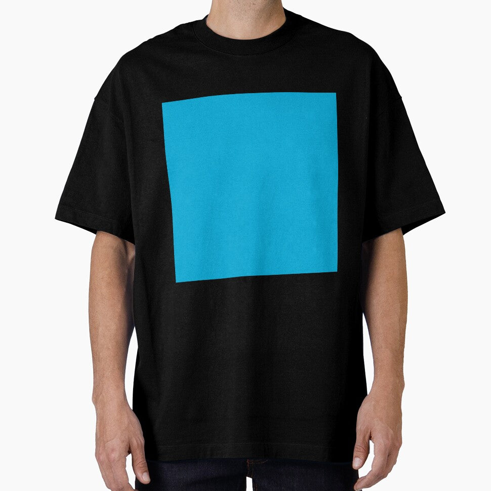 Plain Solid Color Cyan Blue 4 by mimihuang creations
