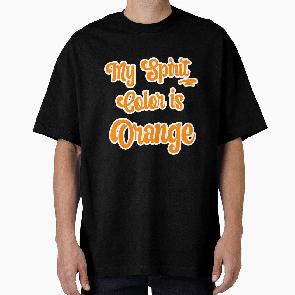 My Spirit Color is Orange - Cool plain color spirit colours designed by ozcushions by ozcushions