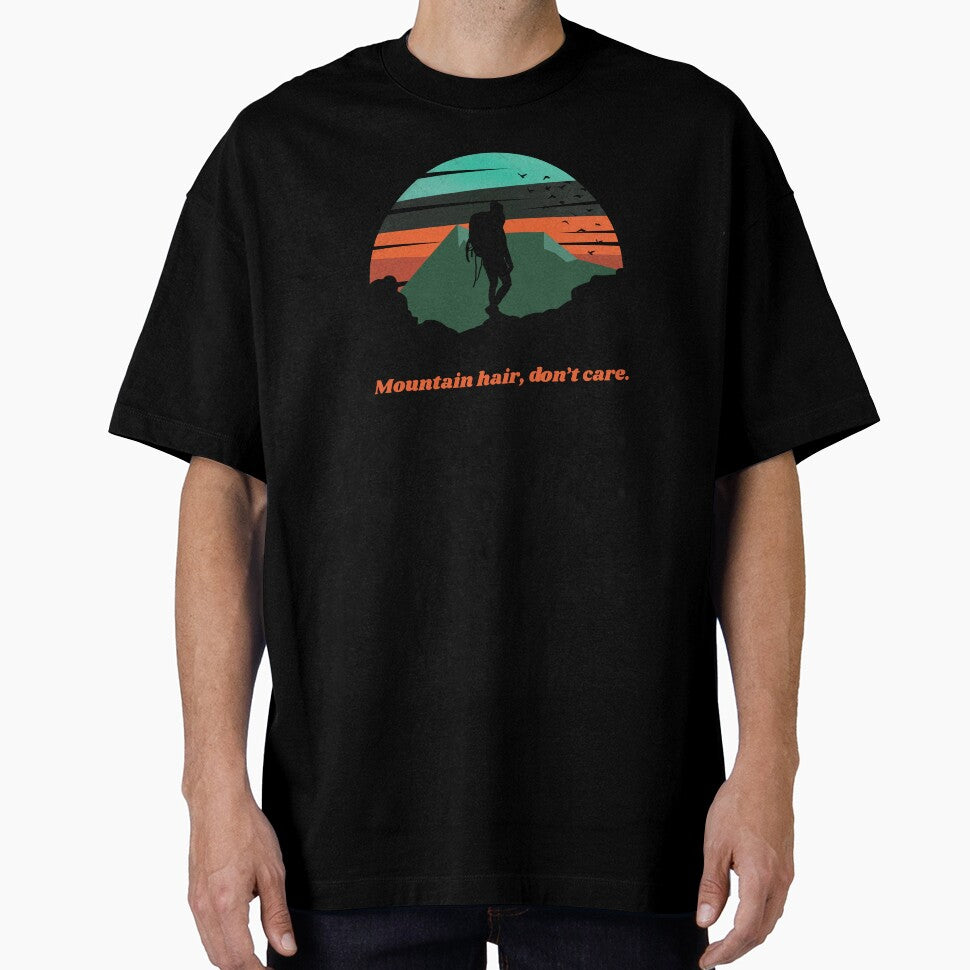 Mountain hair, don't care. by Ink & Fabric