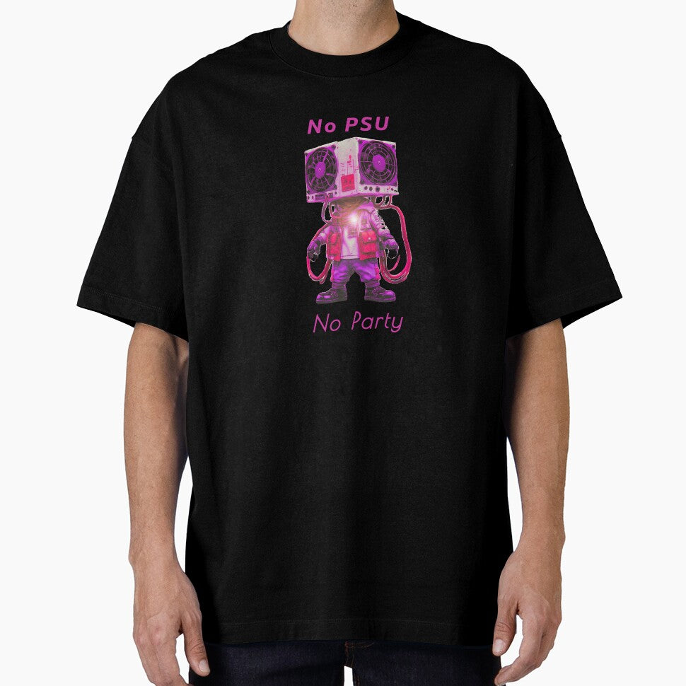 No PSU, No Party, a computer gift, for the computer geek by PiperParrot