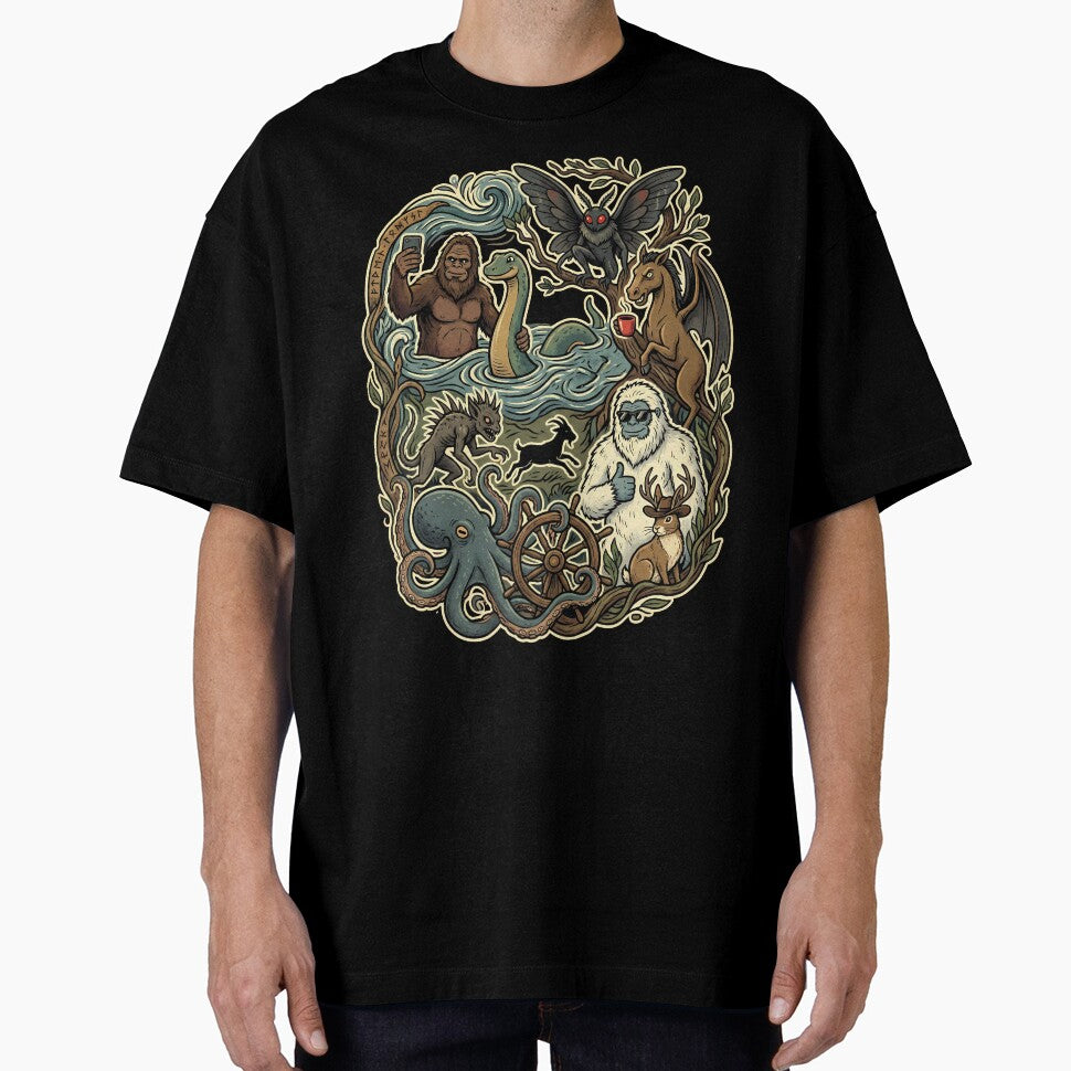 Whimsical Cryptid Creatures Folklore Gathering by k3rstman1
