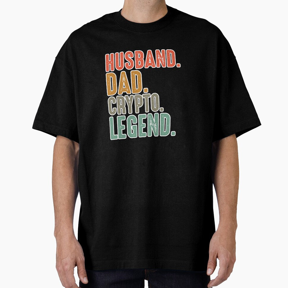 HUSBAND , DAD , CRYPTO , LEGEND by MONDART