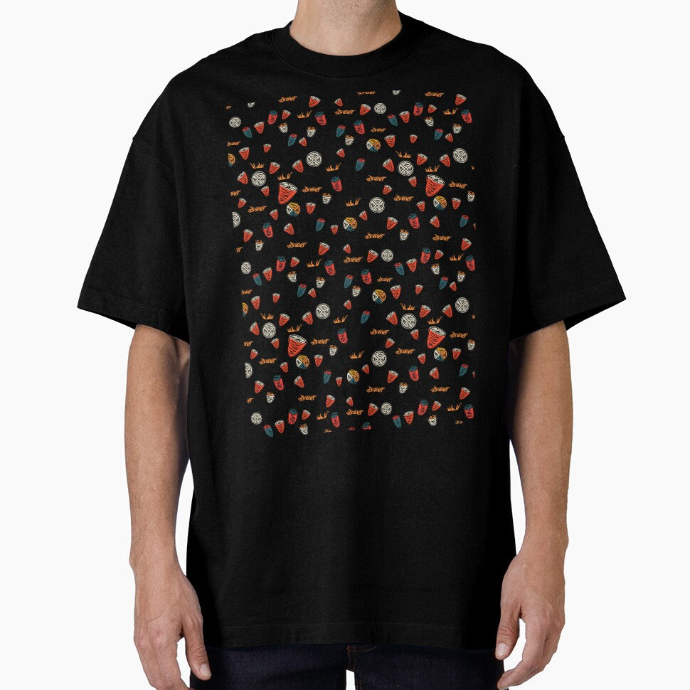 Floral Fusion in Retro Abstract Blooms by LeakAPeak