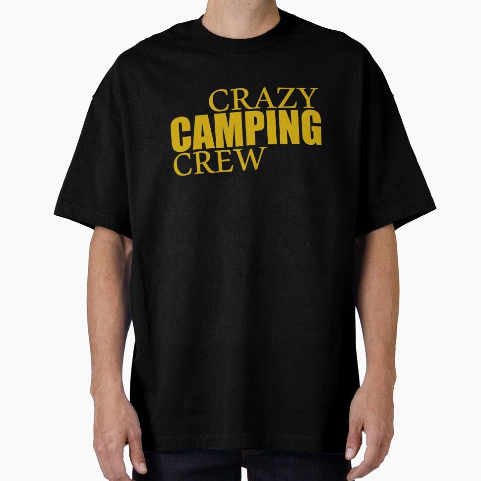 Crazy Camping Crew, best Camping Gift for Team by B3N-arts