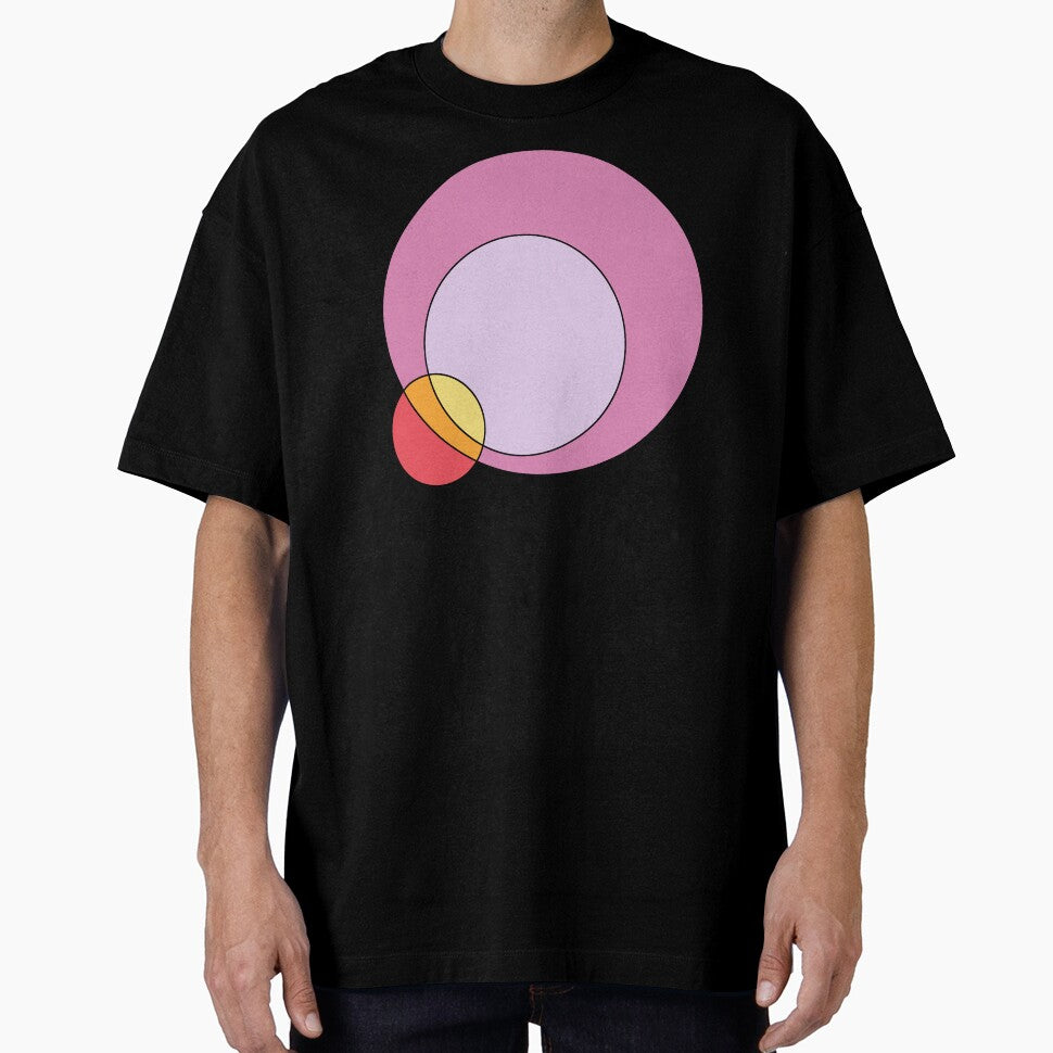 Overlapping Circles, Pink Fire by Chubuter