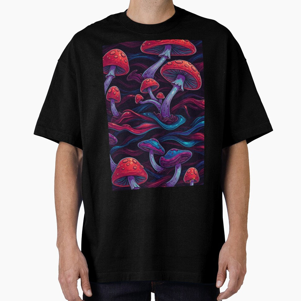 halloween mushroom cottagecore design tshirt by anandsiva2703