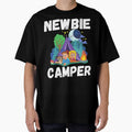 Newbie camper camping t-shirt design by PinkArtDesigns