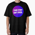 Your Story Isn't Over - Cobalt Fuchsia Wave by sillyjess