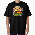 Egg and bacon burger Aussie Australian cute food by sianelliot