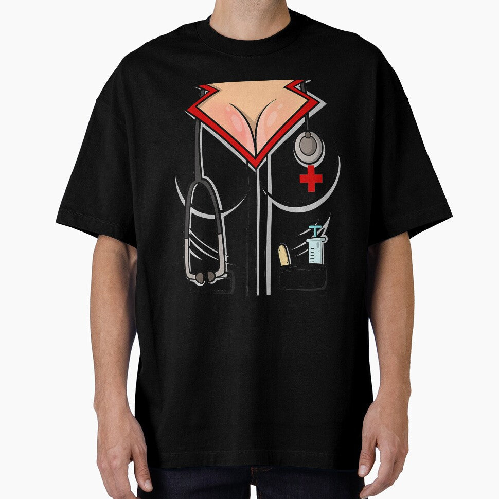 Sexy Nurse Halloween Costume Premium by CubachaNeshi Unisex , , , Long Sleeve Tee