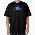Cyberpunk Glitch Eye Neon Surveillance 2026 by MarCinu Art