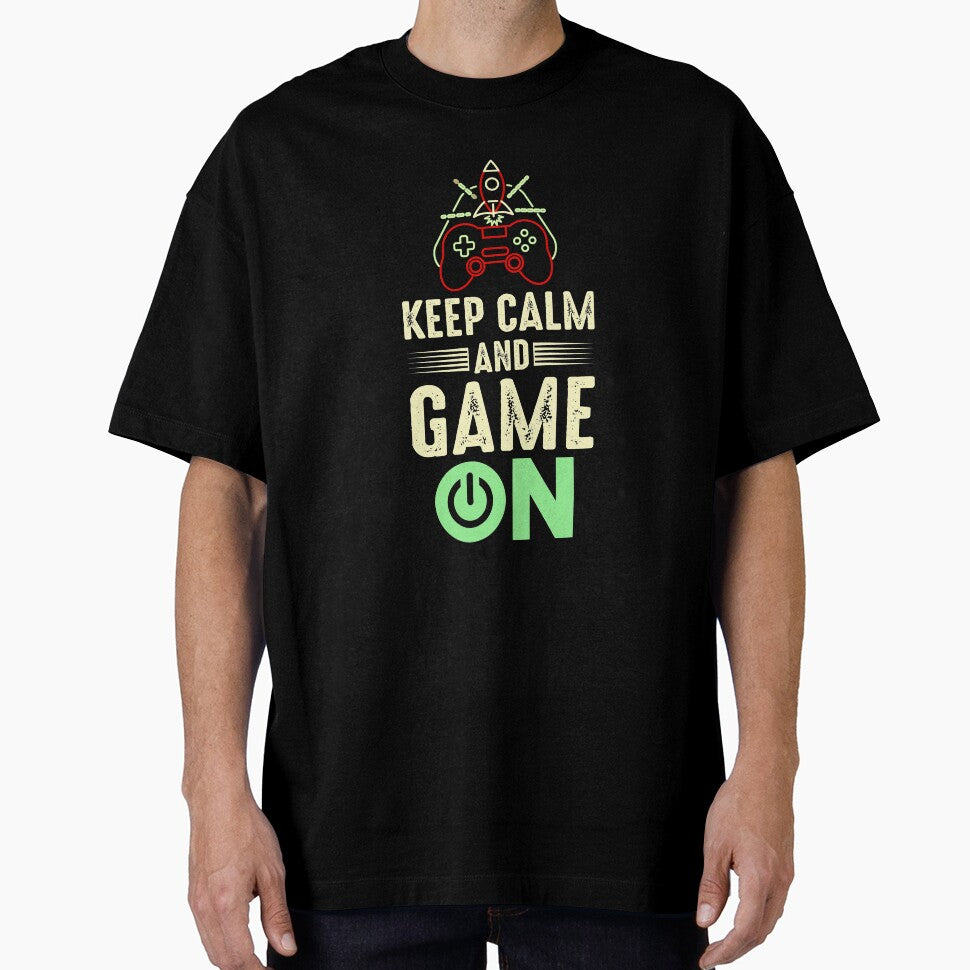 Funny Esports Keep Calm And Game On by ShirtStar0815