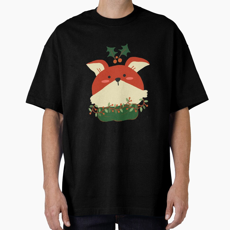 Running Fox with mistletoe by garhoud