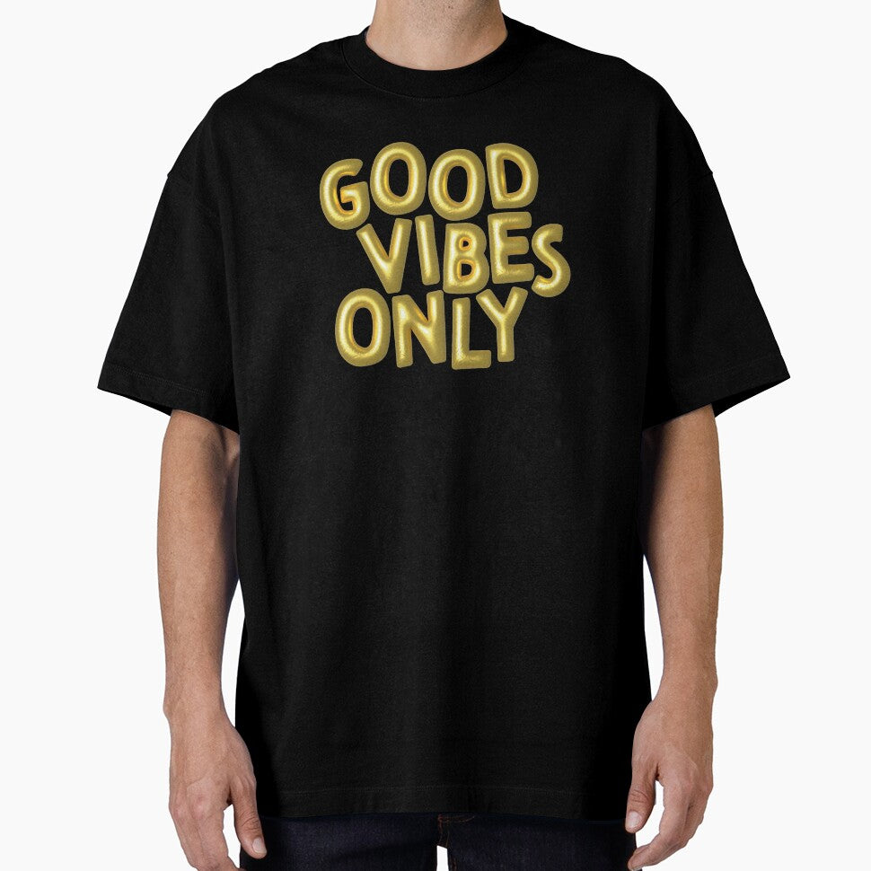 Good Vibes Only (Gold) by RanRanDesigns